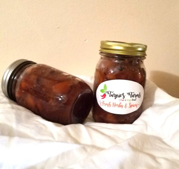 Apple Cherry Chutney